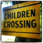 children crossing sign