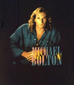 michael bolton concert shirt