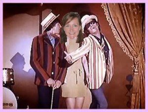 I get it boys. You both want a piece of me. But you don't have to be so dramatic about it. And understated love song will do just fine.