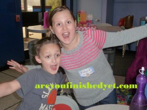 The innocent faces of those plotting to turn a trio into a duo...