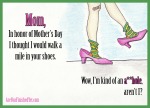 happy mother's day shoes